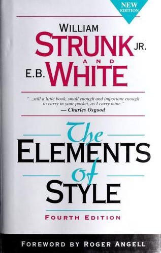 The Elements of Style: with Revisions, an Introduction, and a New Chapter on Writing