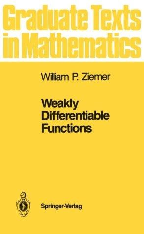 Weakly Differentiable Functions: Sobolev Spaces and Functions of Bounded Variation