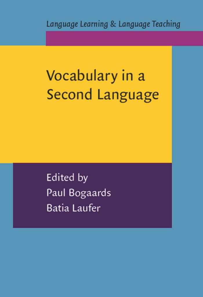 Vocabulary in a Second Language: Selection, Acquisition, and Testing