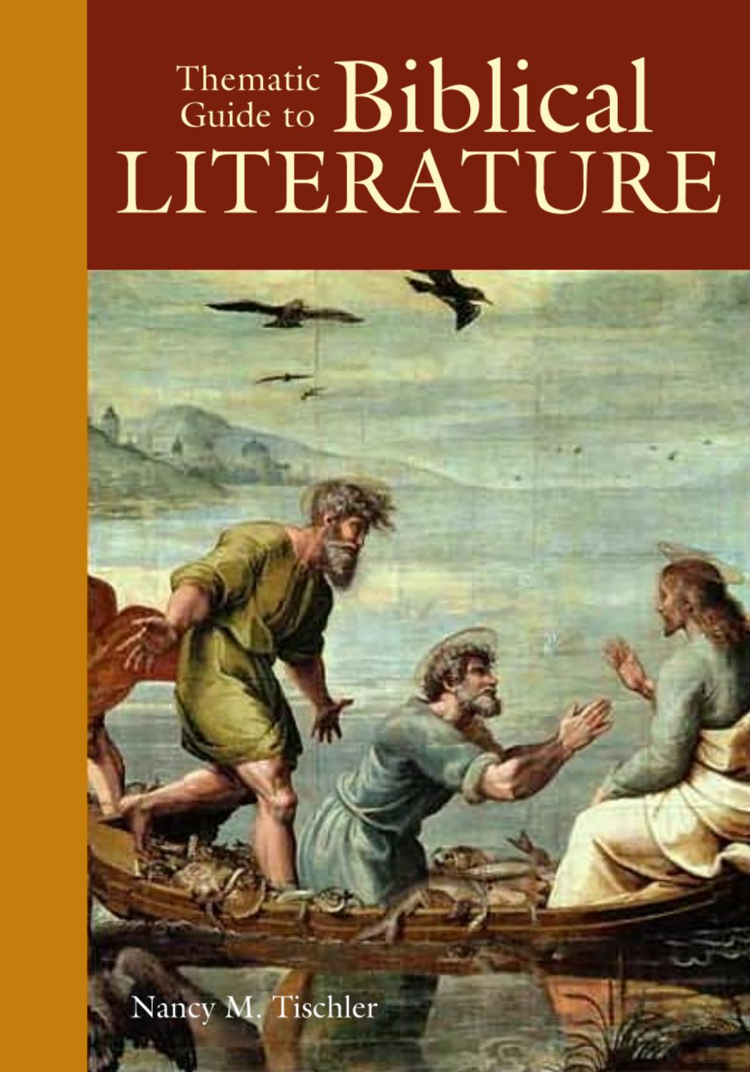 Thematic Guide to Biblical Literature