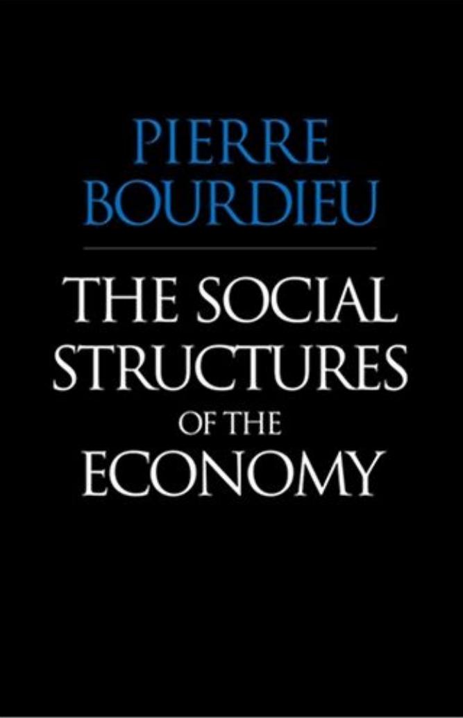 The Social Structures of the Economy