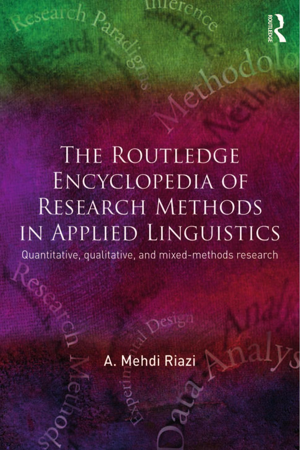 The Routledge Encyclopedia of Research Methods in Applied Linguistics