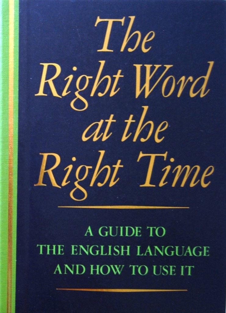 Reader's Digest the Right Word at the Right Time