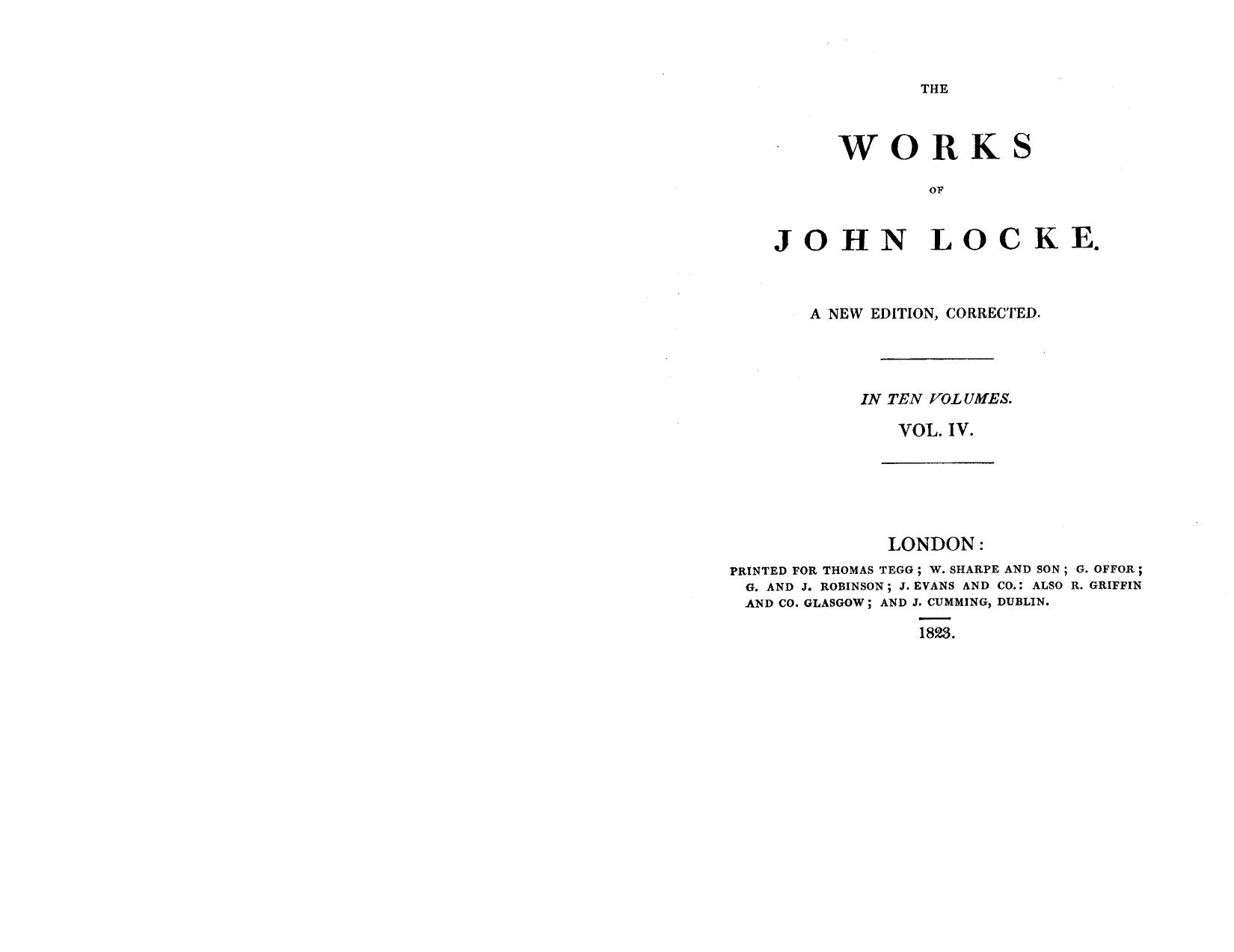 The works of John Locke 04 by John Locke