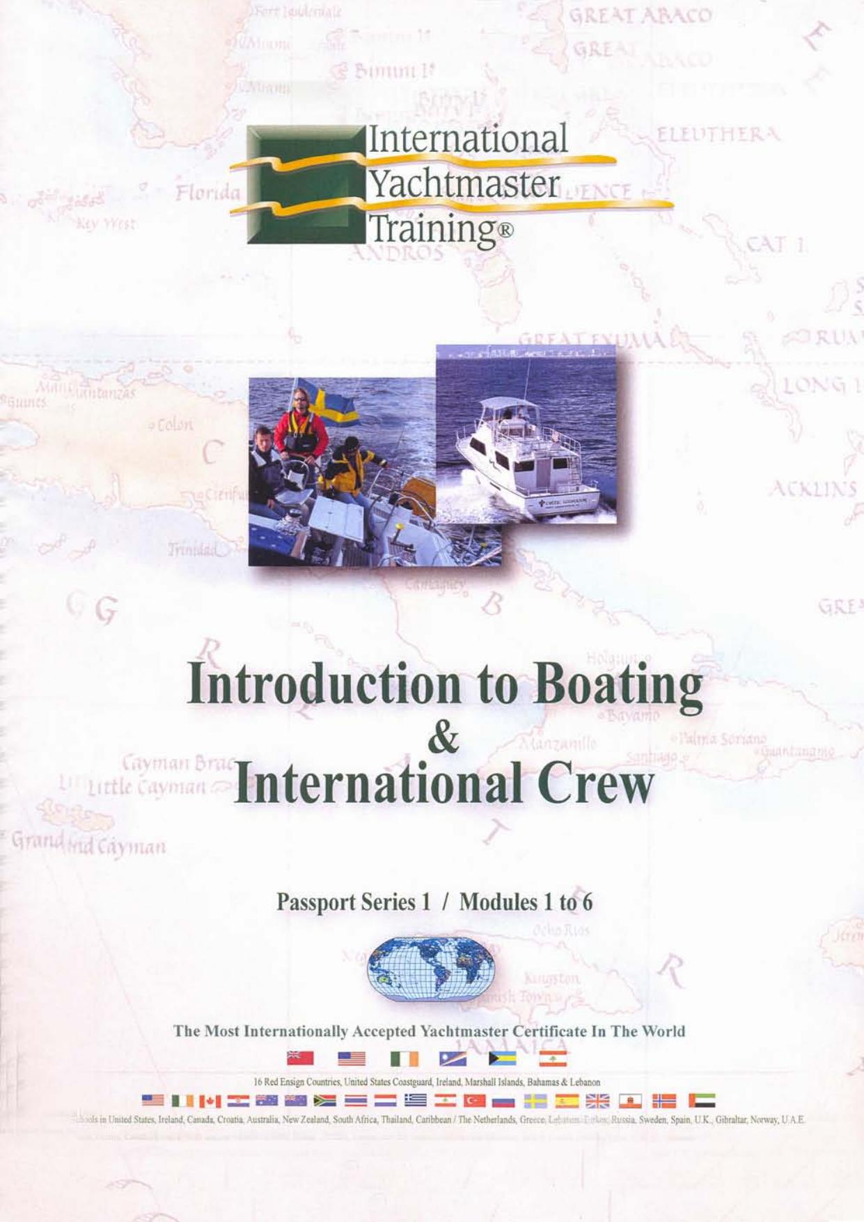 IYT 01-06 Introduction to Boating & International Crew 2005