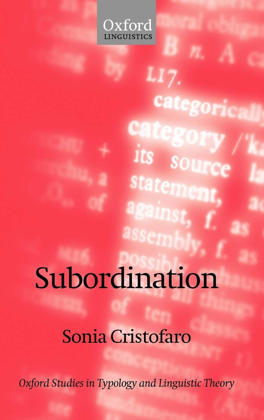 Subordination