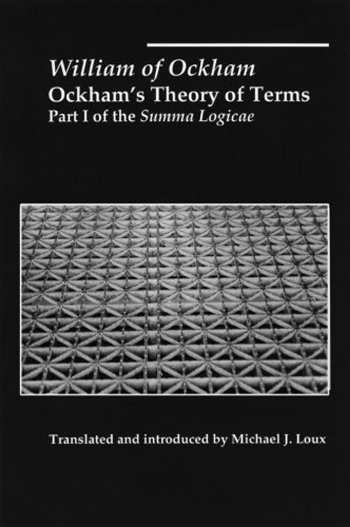 Ockham's Theory of Terms, Part I of the Summa Logicae