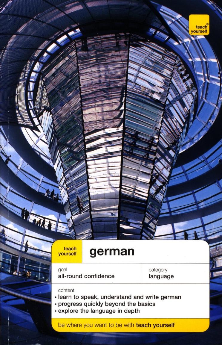 Teach Yourself German Complete Course, 4th edition (Teach Yourself Language Complete Courses)