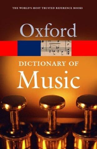 The Concise Oxford Dictionary of Music