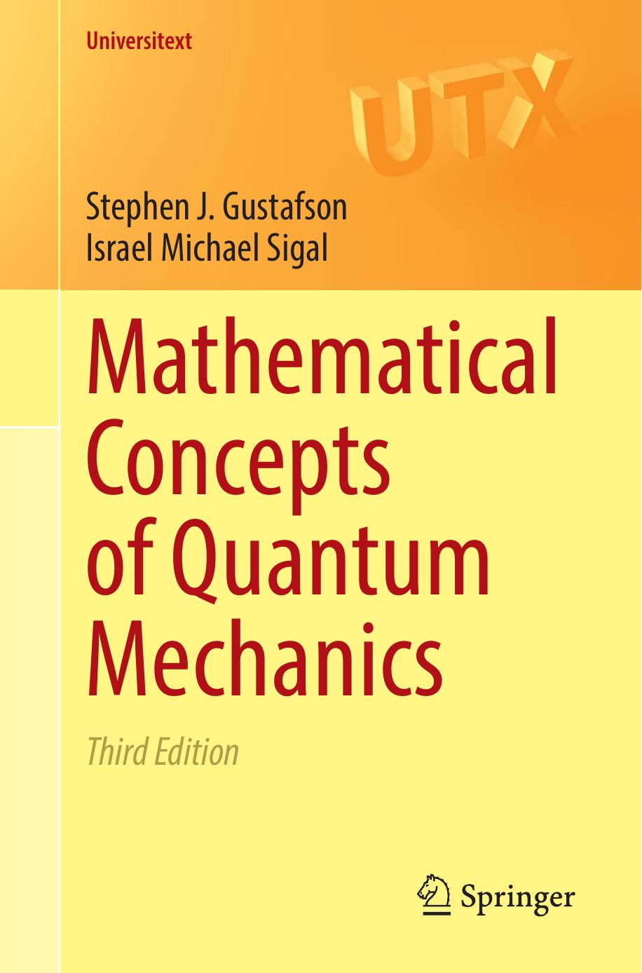 Mathematical Concepts of Quantum Mechanics