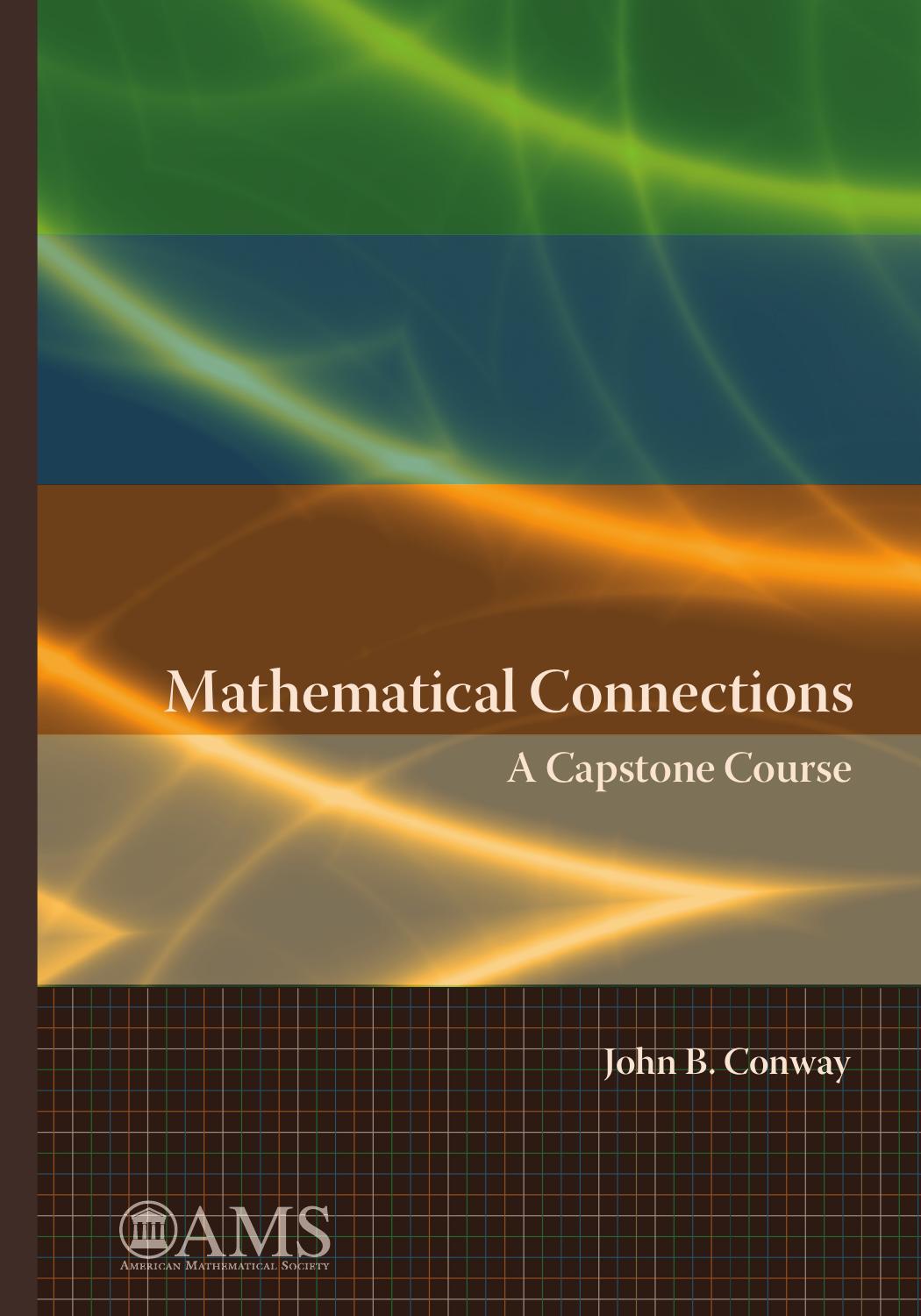 Mathematical Connections: A Capstone Course