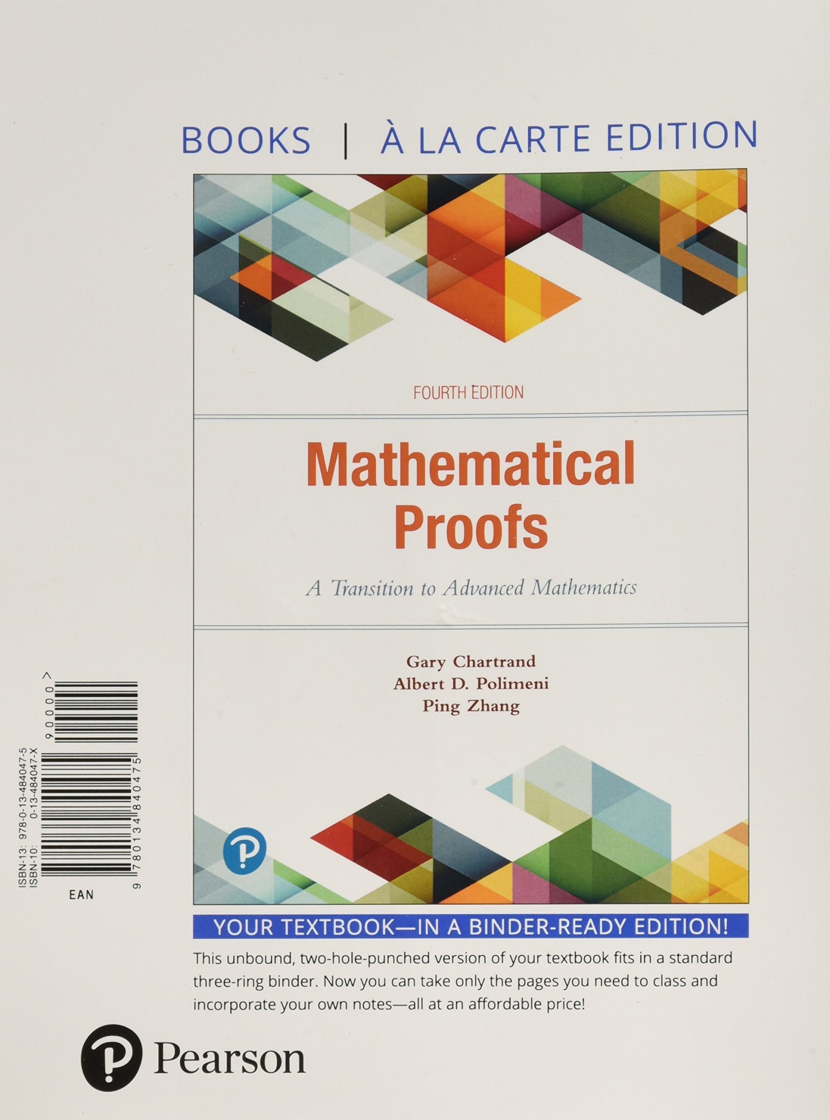 Mathematical Proofs: A Transition to Advanced Mathematics