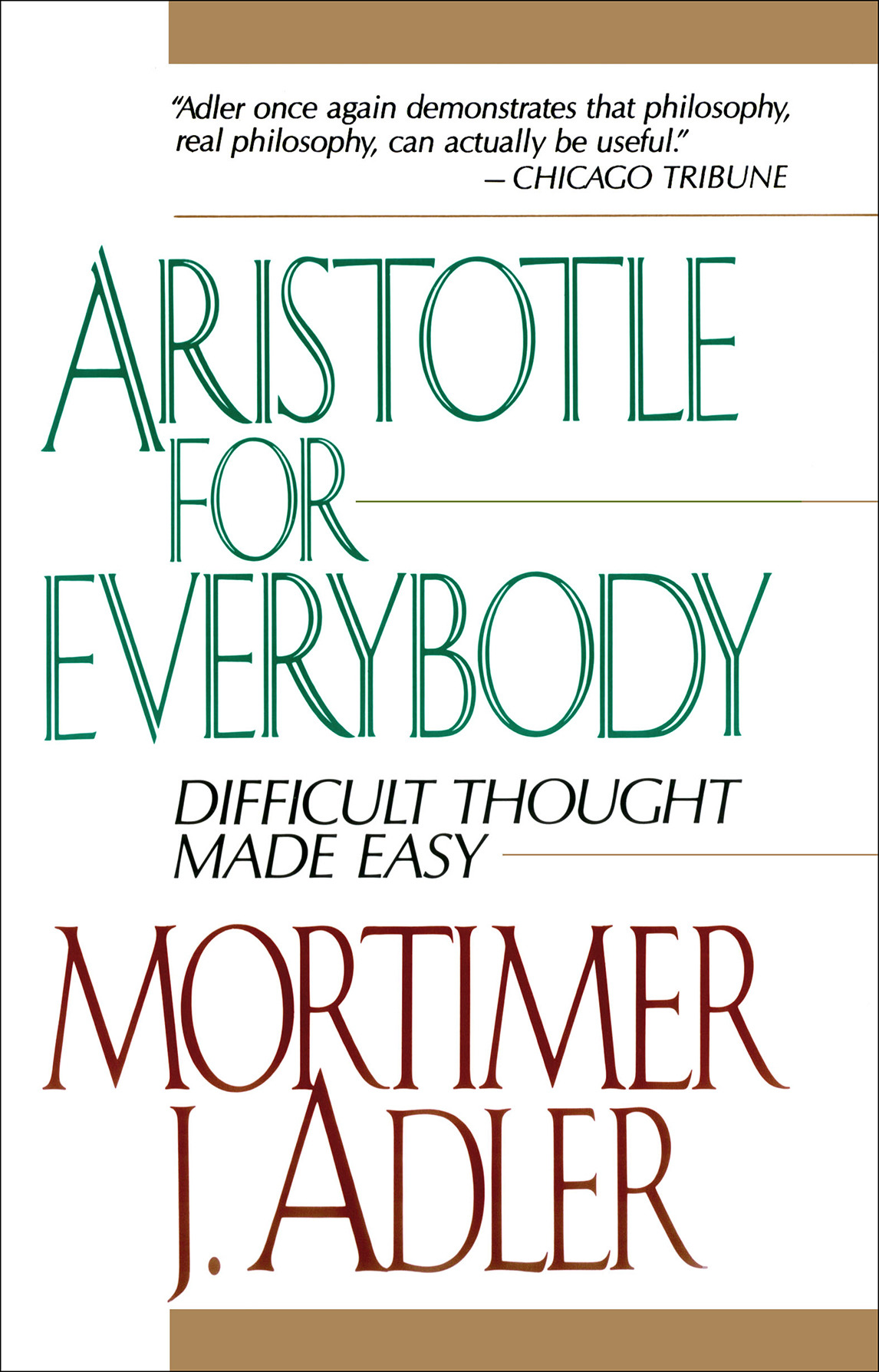 Aristotle for Everybody