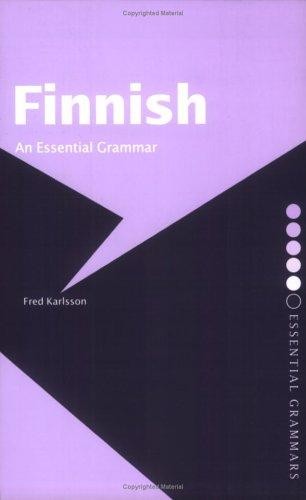 Finnish: An Essential Grammar