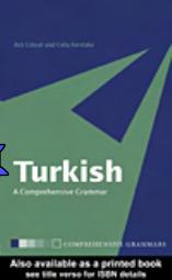 Turkish: A Comprehensive Grammar