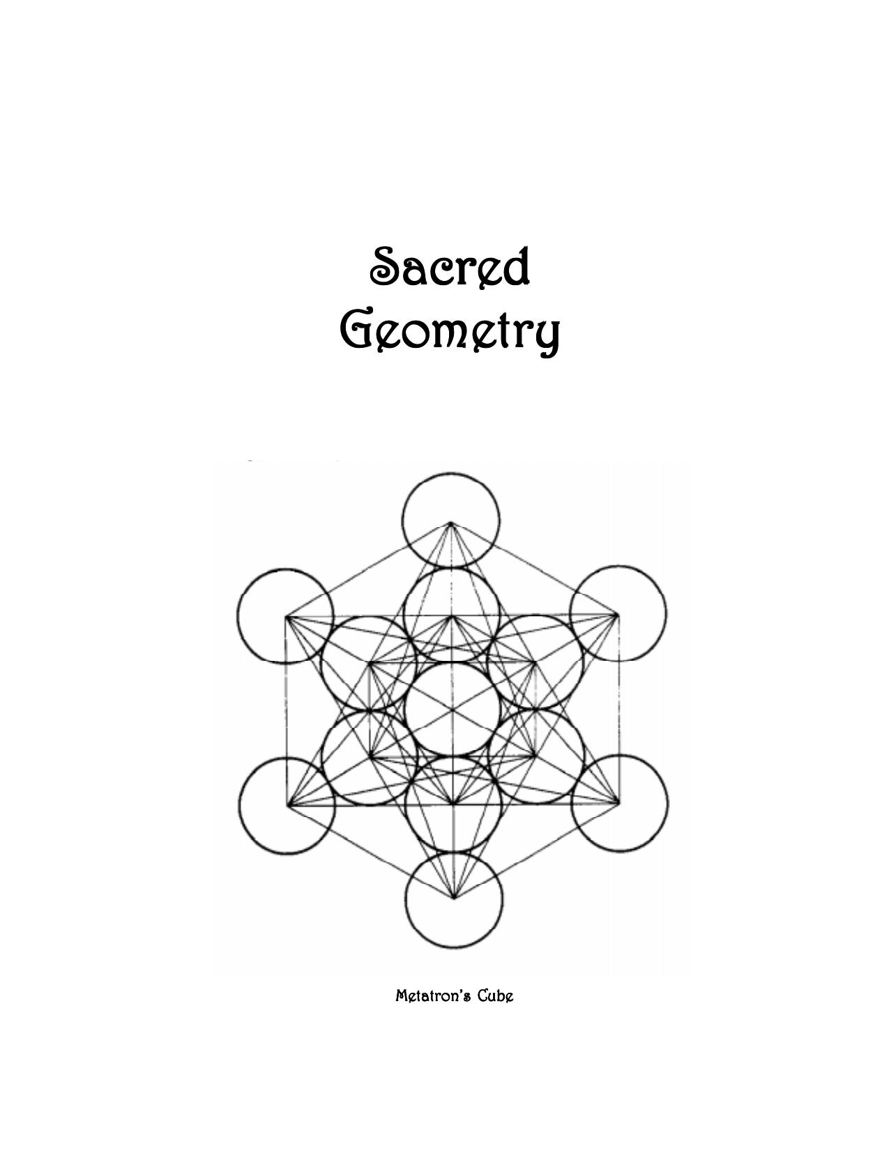 Sacred Geometry