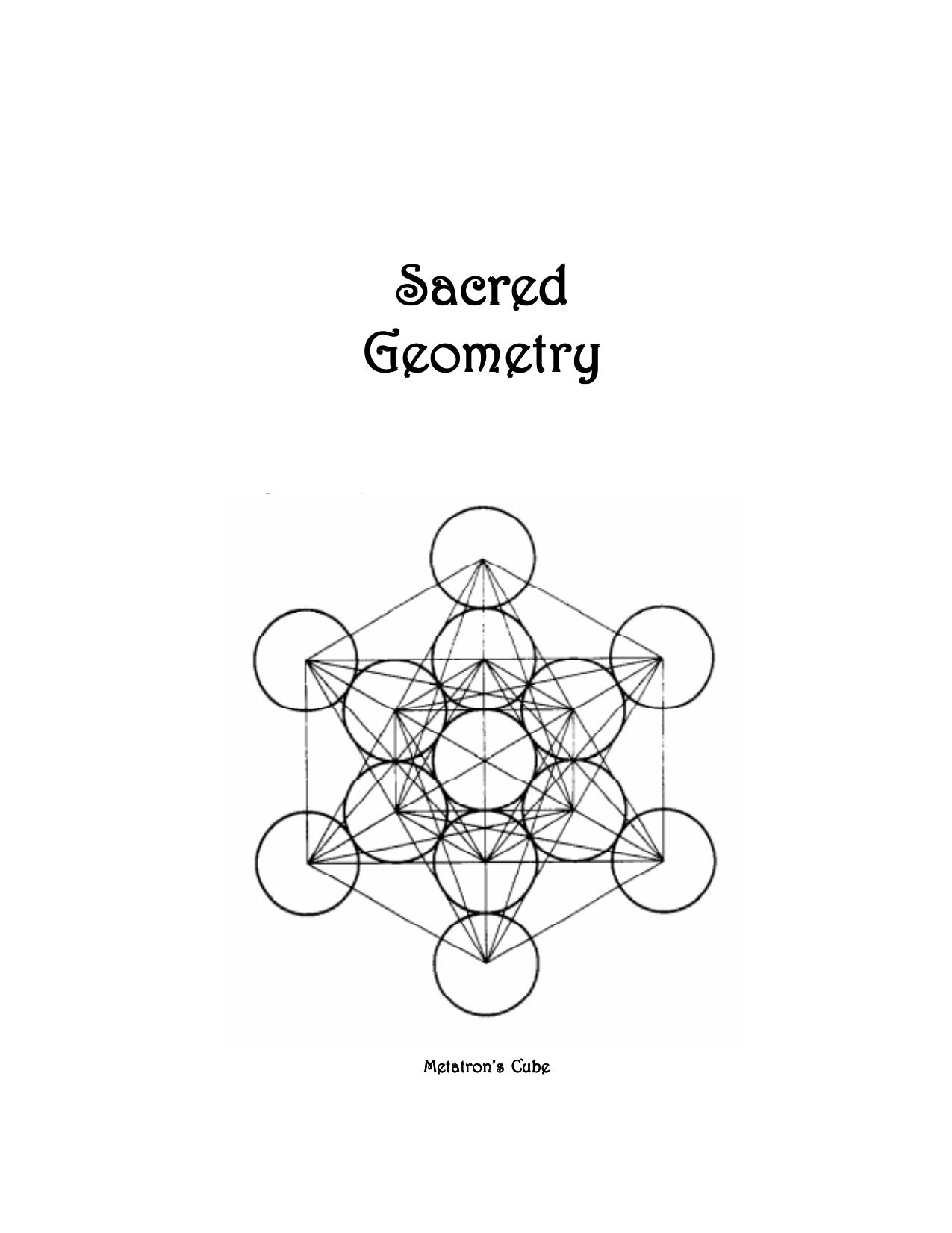 Sacred Geometry