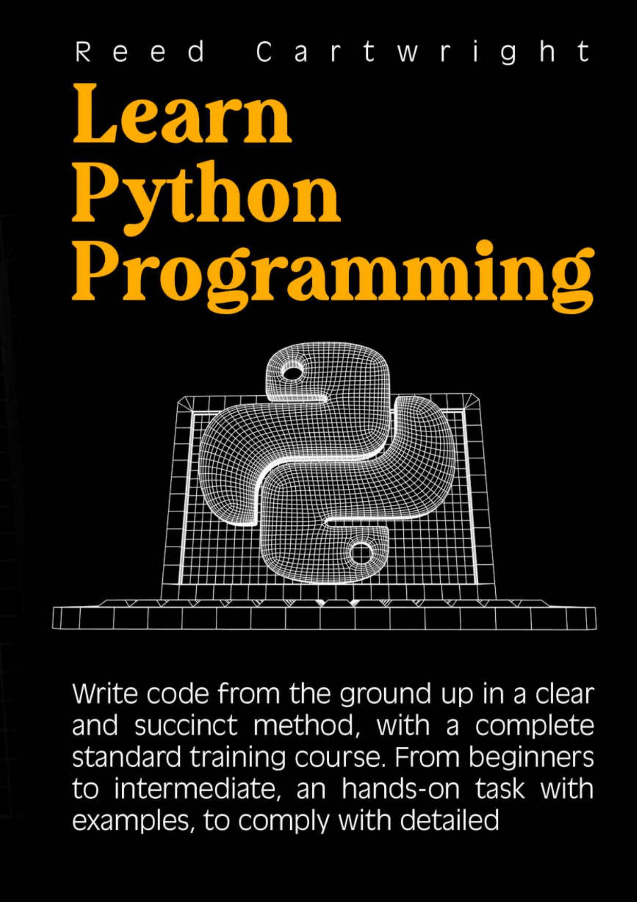 Learn Python Programming