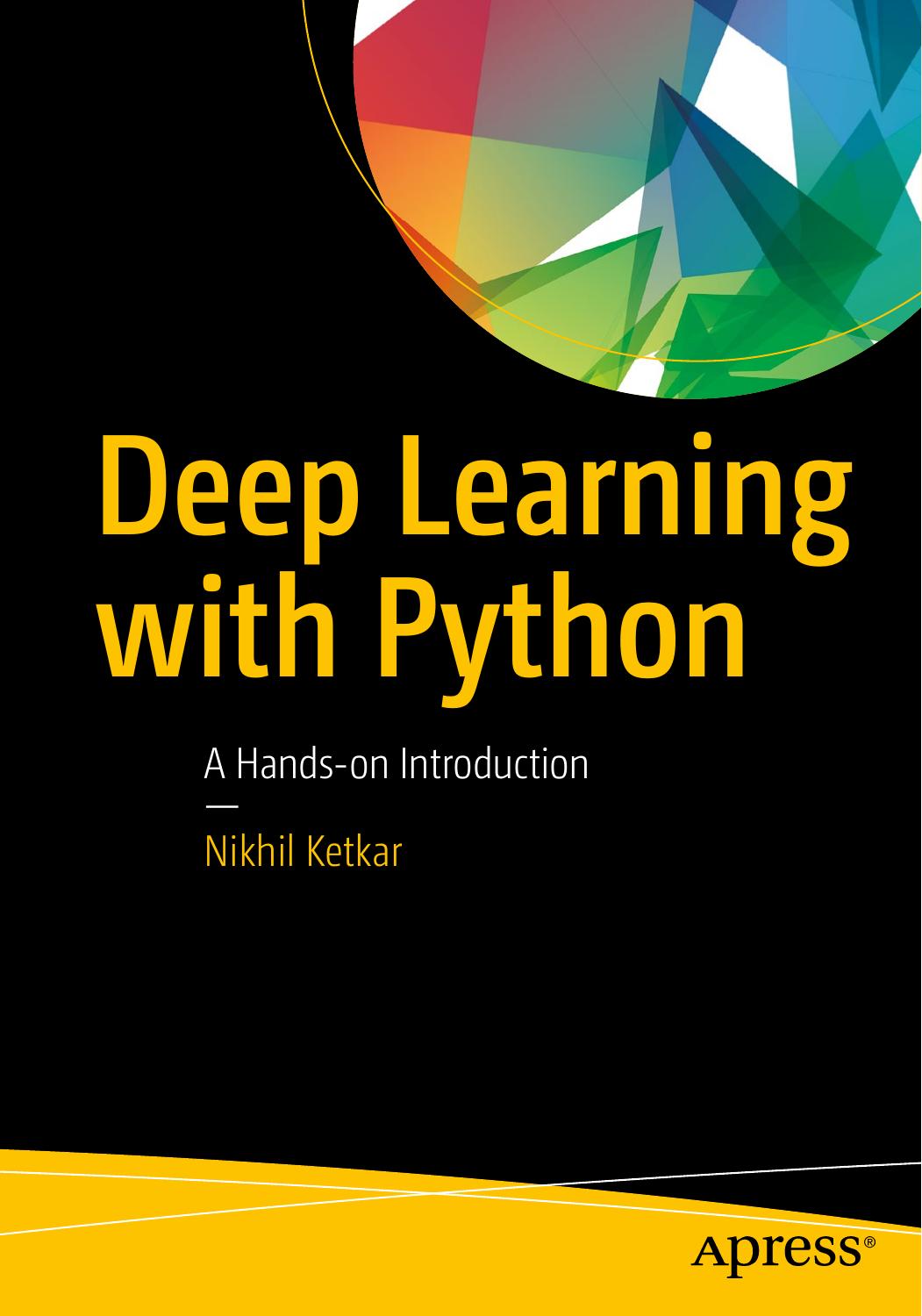 Deep Learning with Python 2017