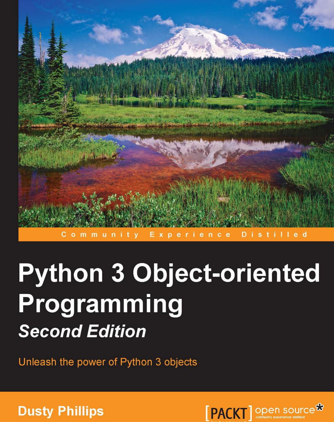 Python 3 Object-Oriented Programming - Second Edition