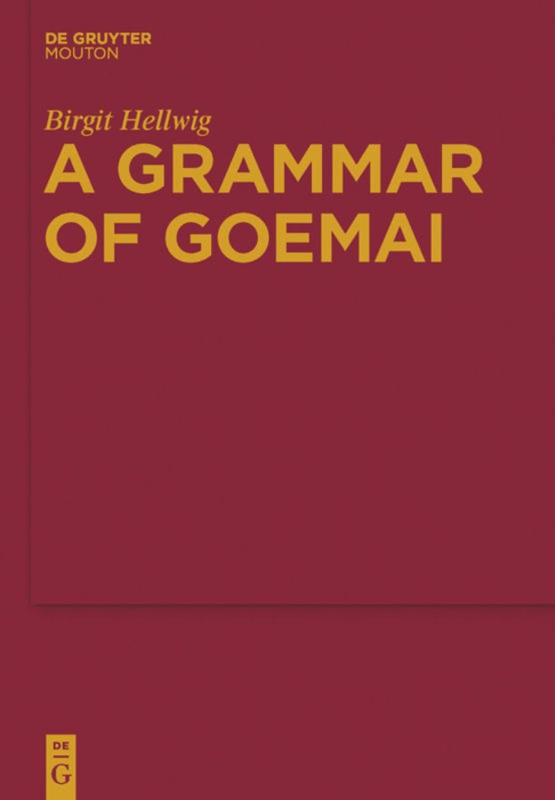 A Grammar of Goemai