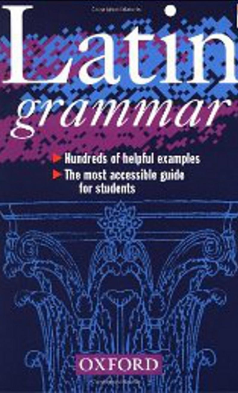 A Latin Grammar