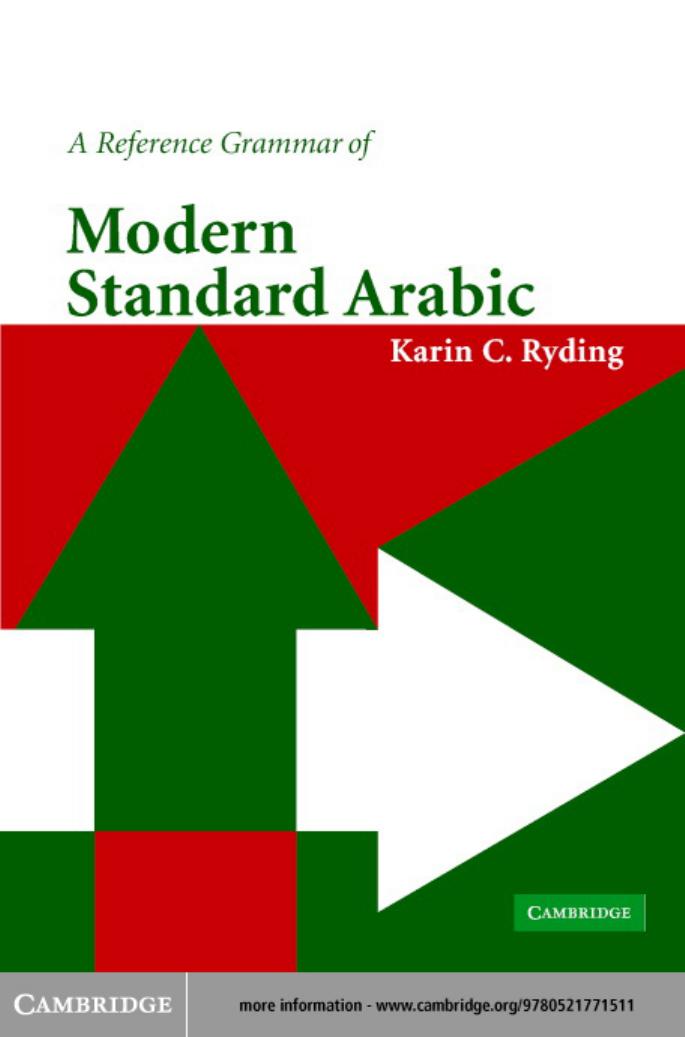 A Reference Grammar of Modern Standard Arabic