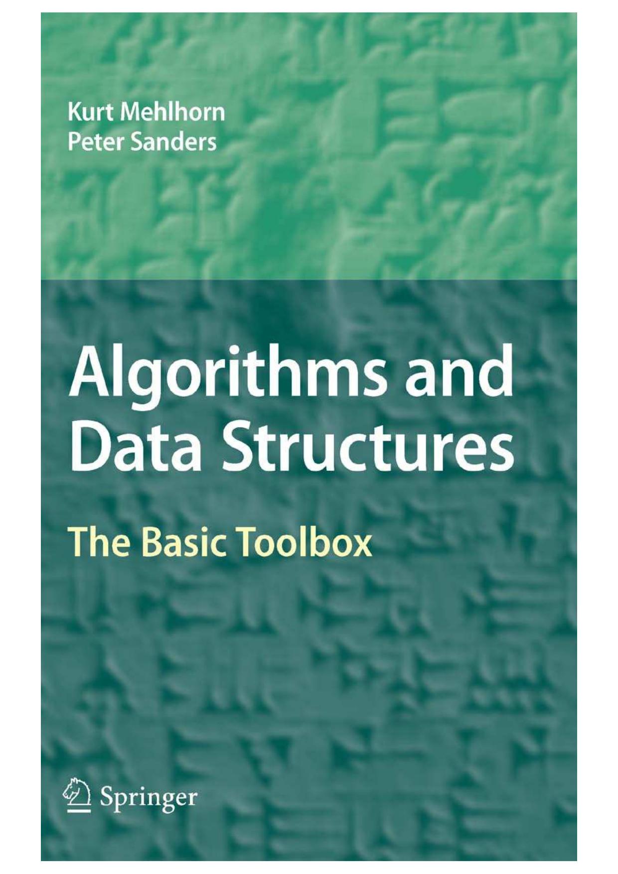 Algorithms and Data Structures: The Basic Toolbox