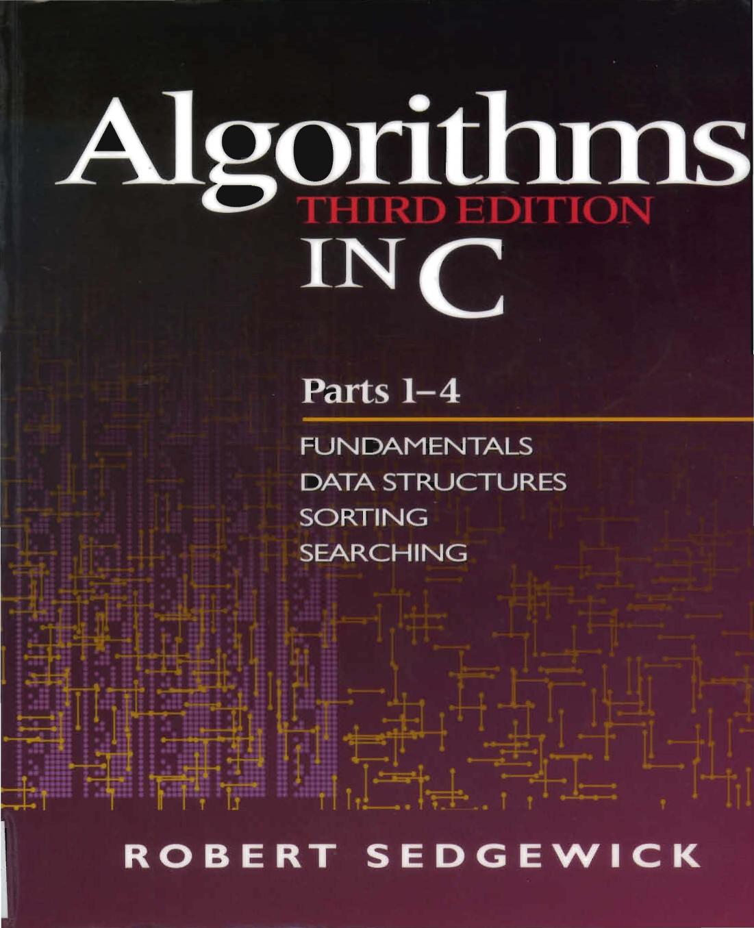 Algorithms in C, Parts 1-4