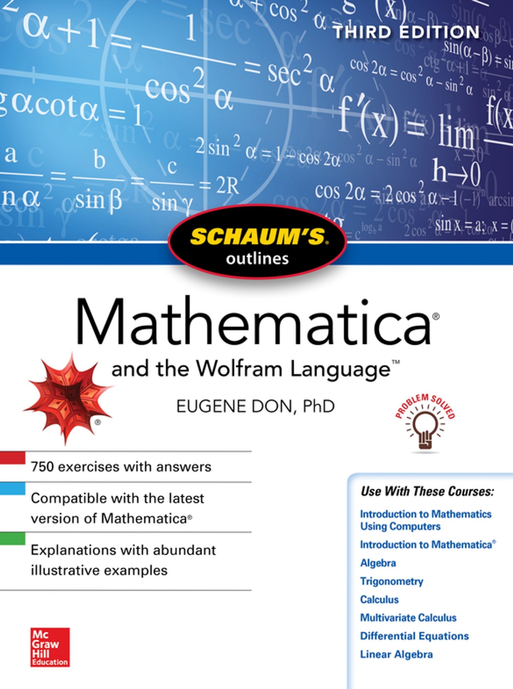 Schaum's Outline of Mathematica®, Third Edition