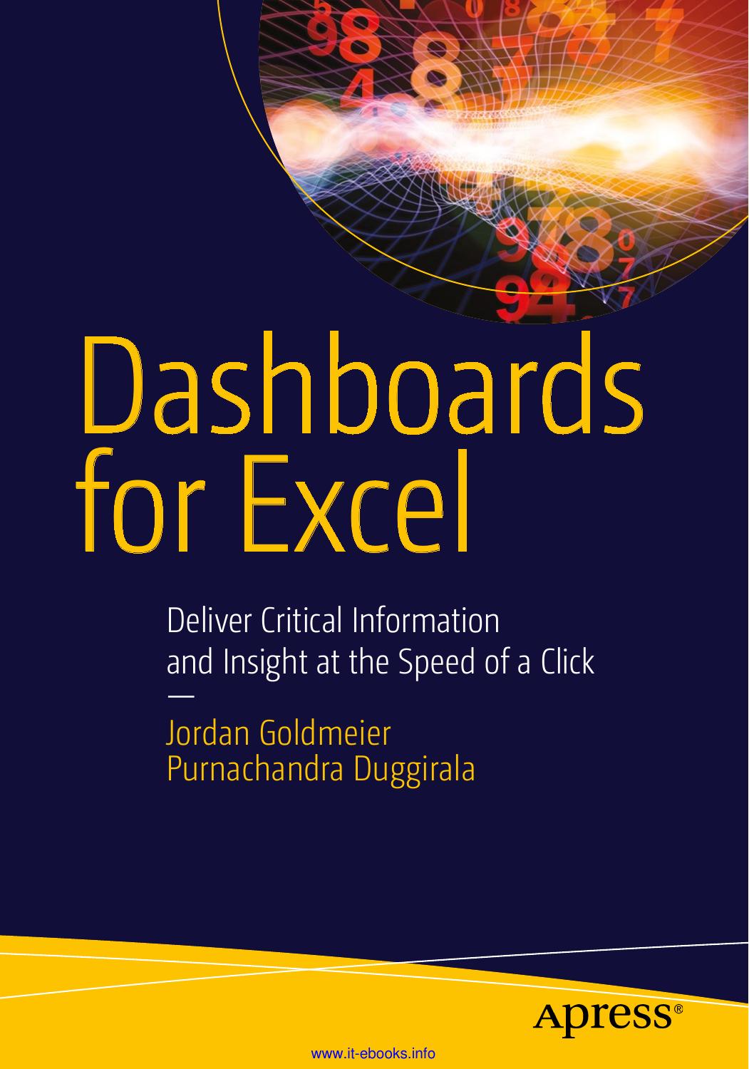 Dashboards for Excel