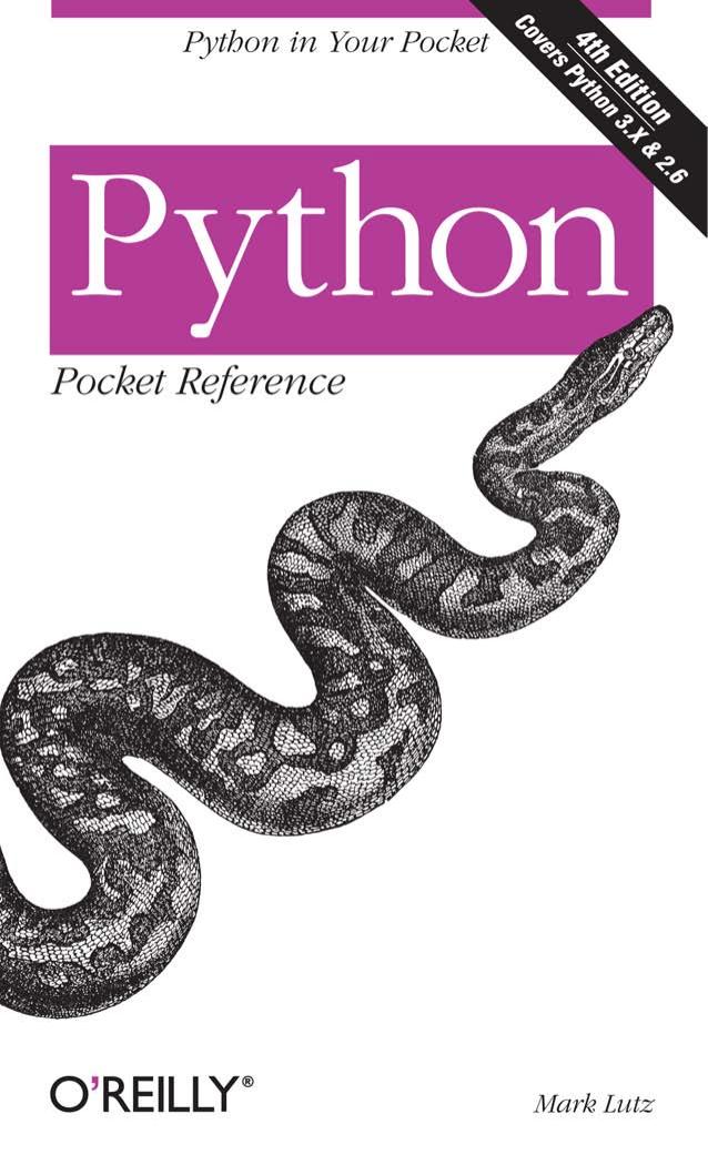 Python Pocket Reference