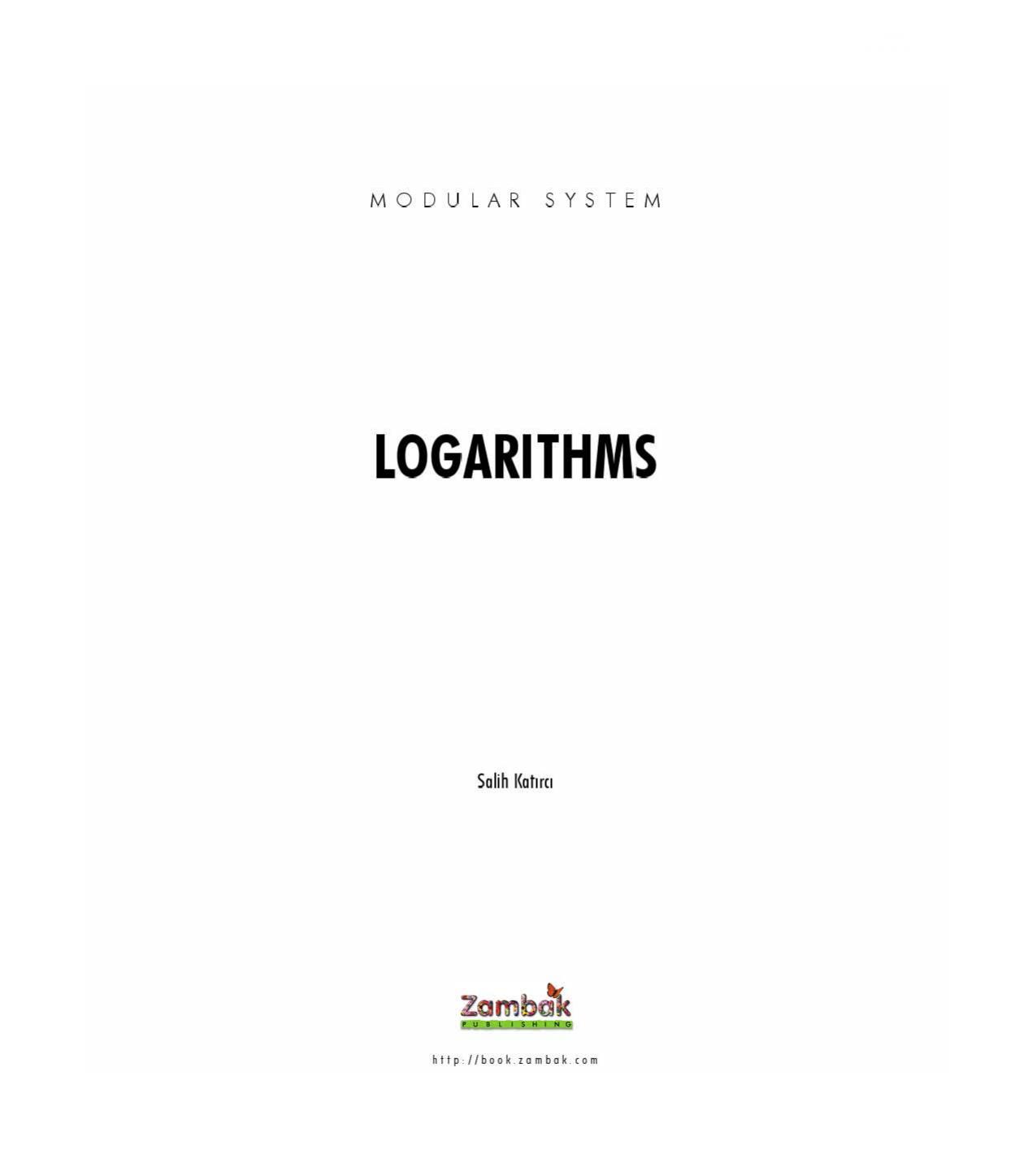 Logarithms