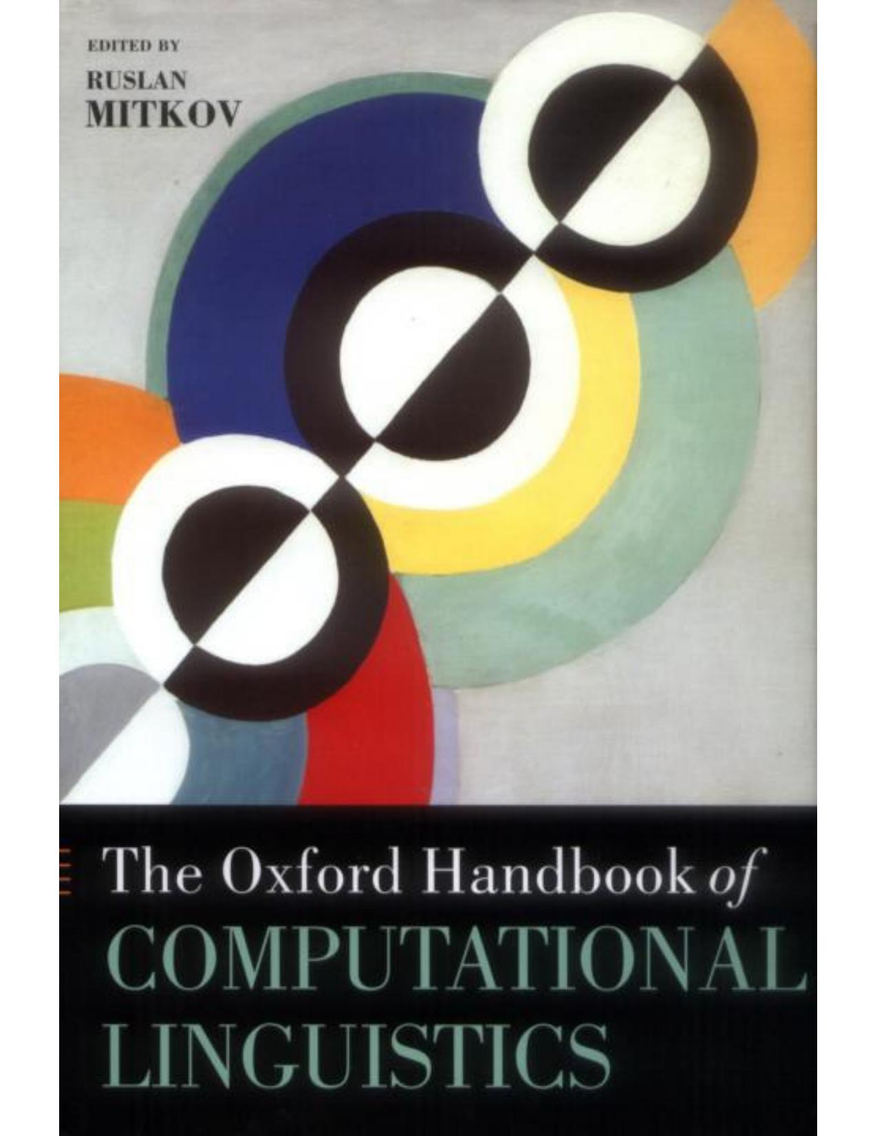 The Oxford Handbook of Computational Linguistics