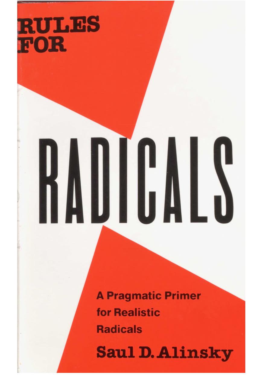 Rules for Radicals - Saul Alinsky