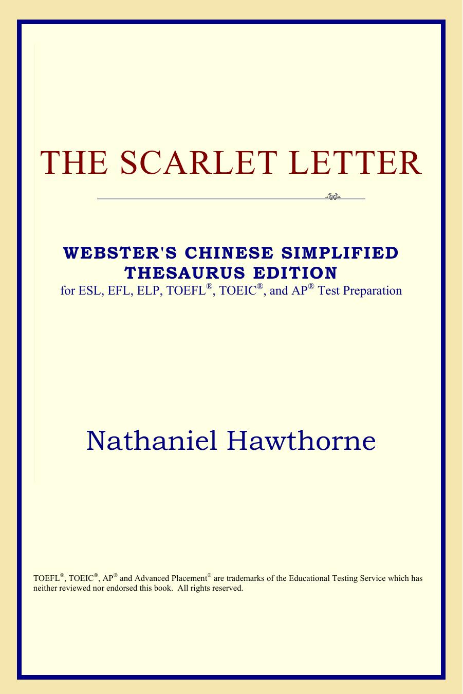 The Scarlet Letter