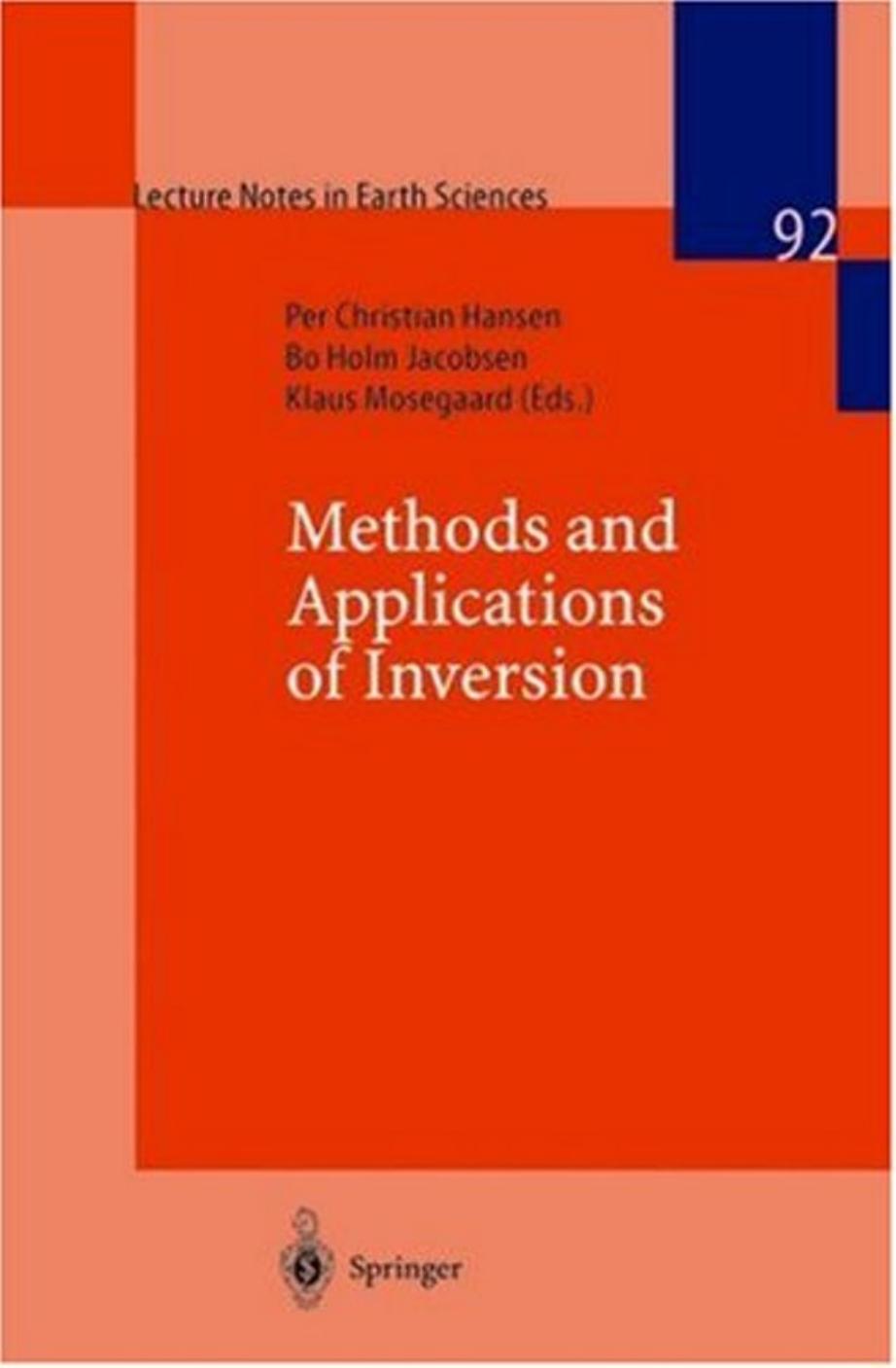 Methods and Applications of Inversion