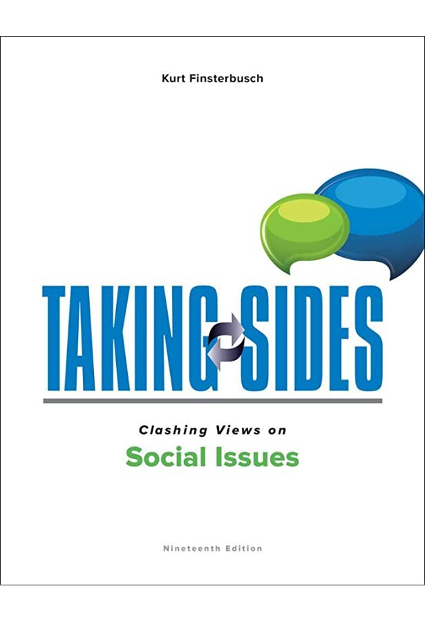 Taking Sides: Clashing Views on Social Issues