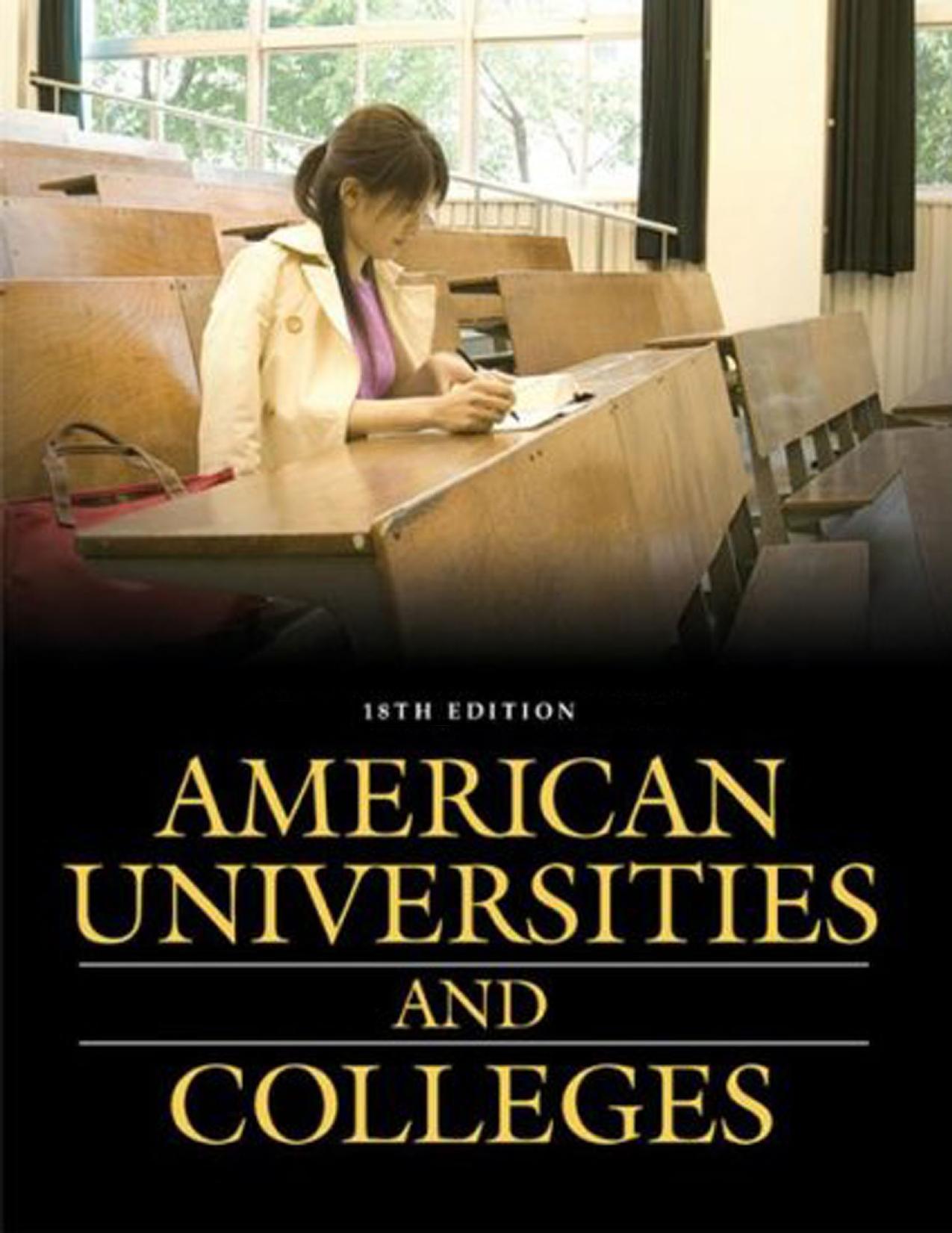 American Universities and Colleges Two Volumes