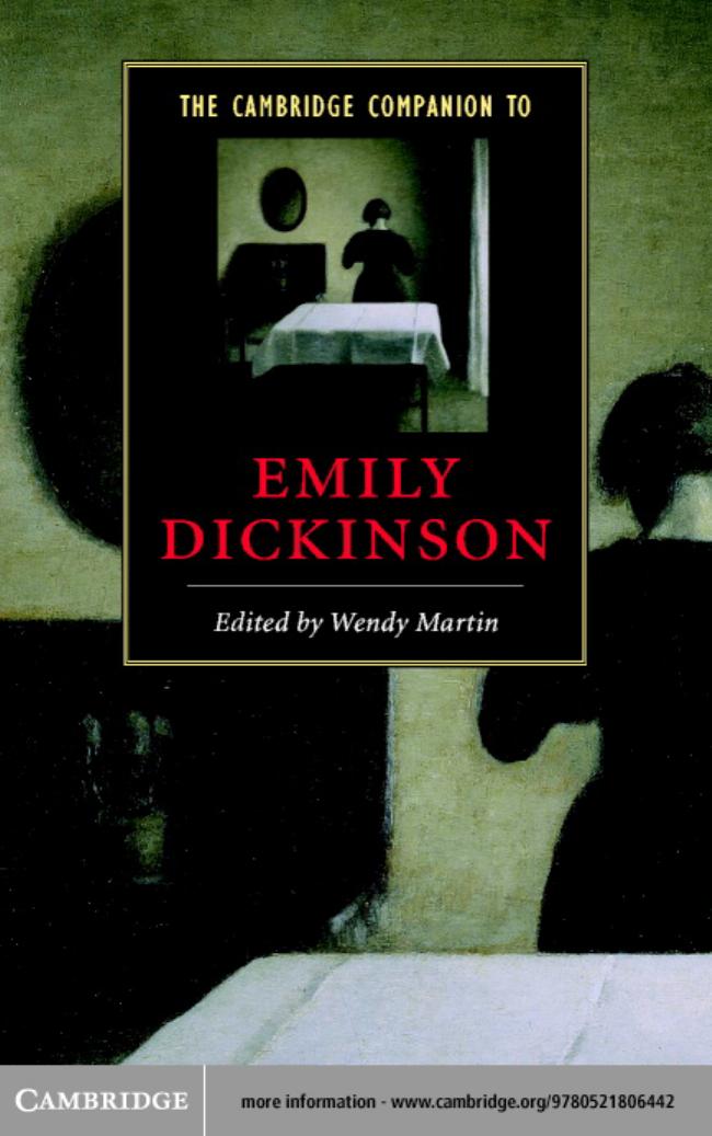 The Cambridge Companion to Emily Dickinson