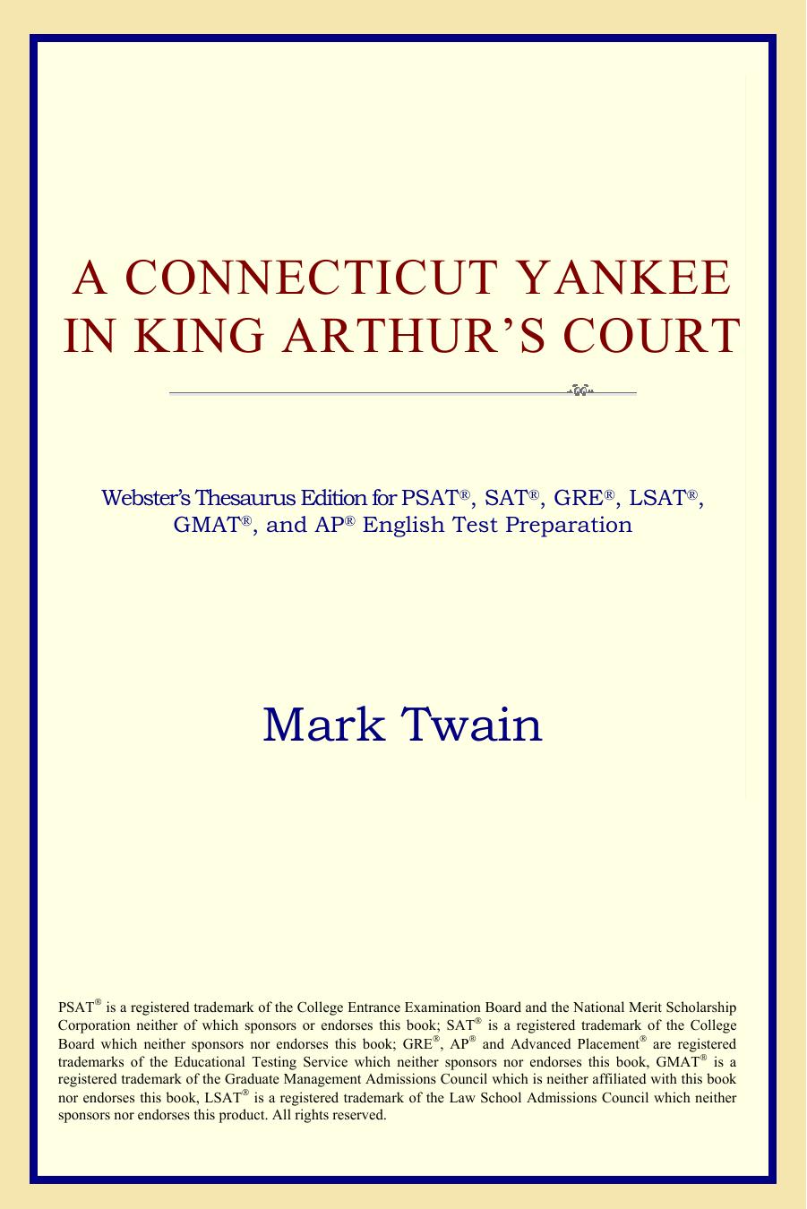 A Connecticut Yankee in King Arthur's Court