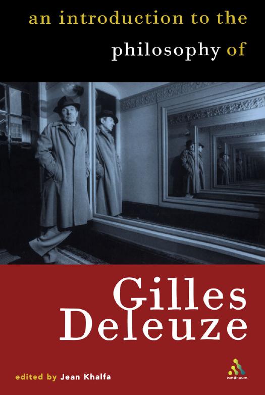 Introduction to the Philosophy of Gilles Deleuze