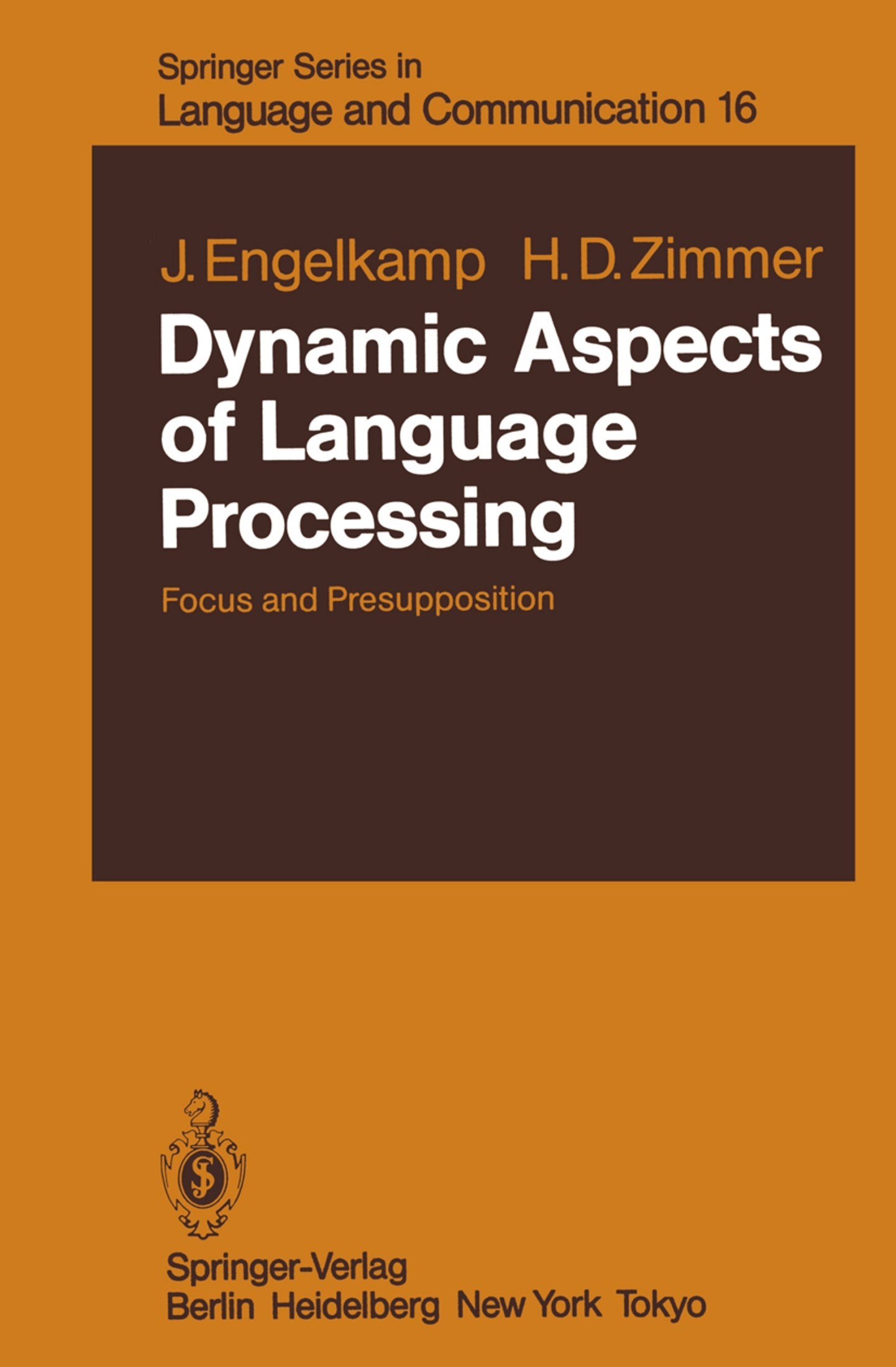 Dynamic Aspects of Language Processing