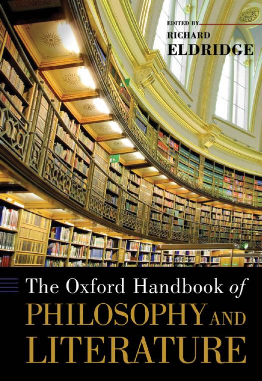 The Oxford Handbook of Philosophy and Literature