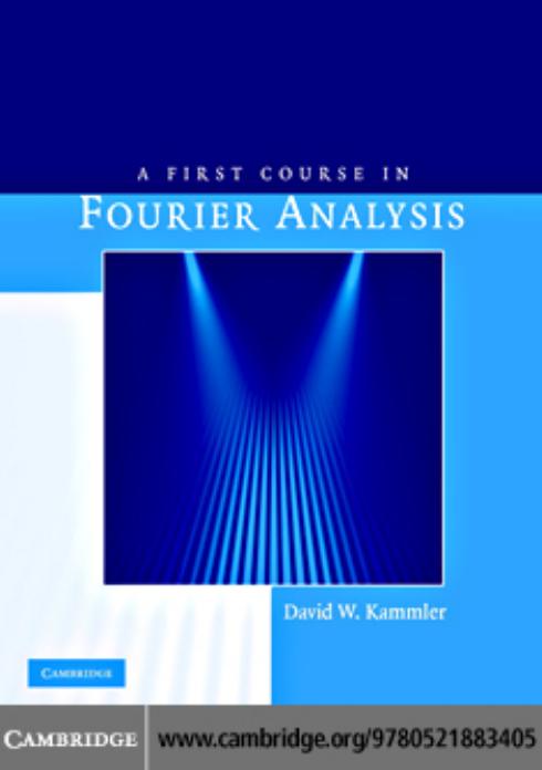 A First Course in Fourier Analysis