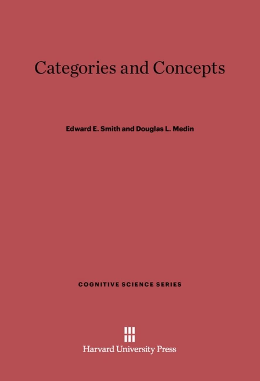 Categories and Concepts