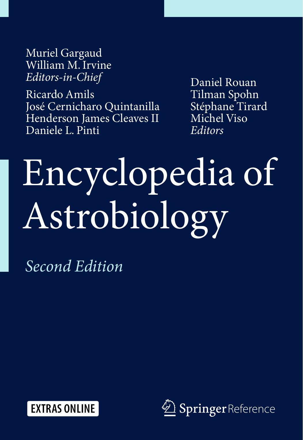 Encyclopedia of Astrobiology