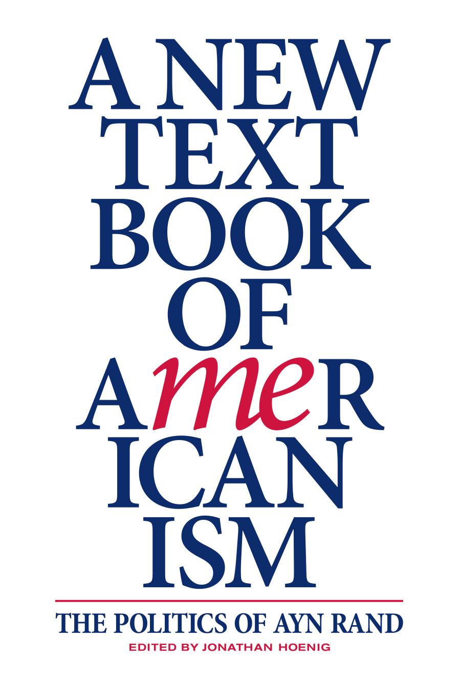 A New Textbook of Americanism