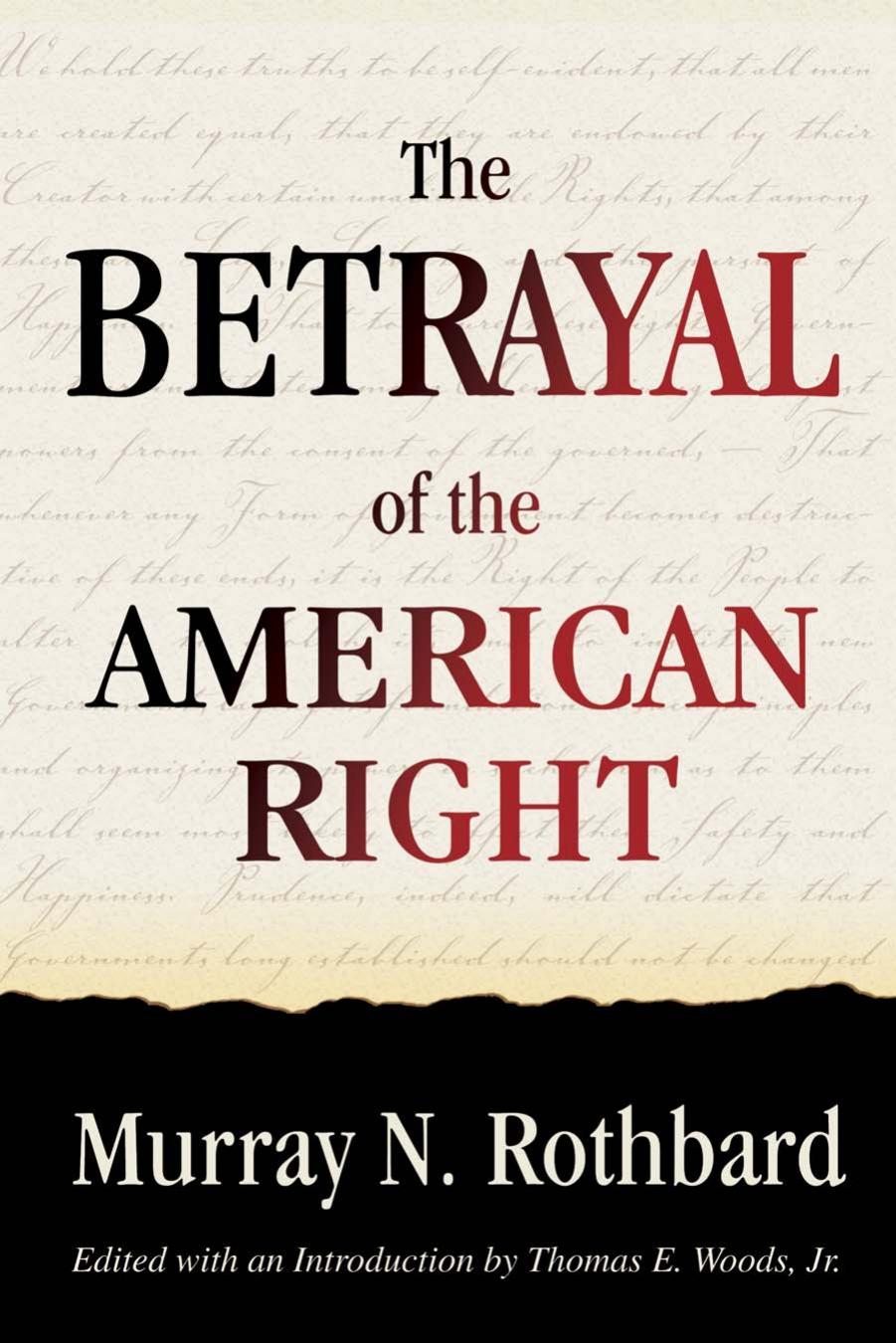 The Betrayal of the American Right