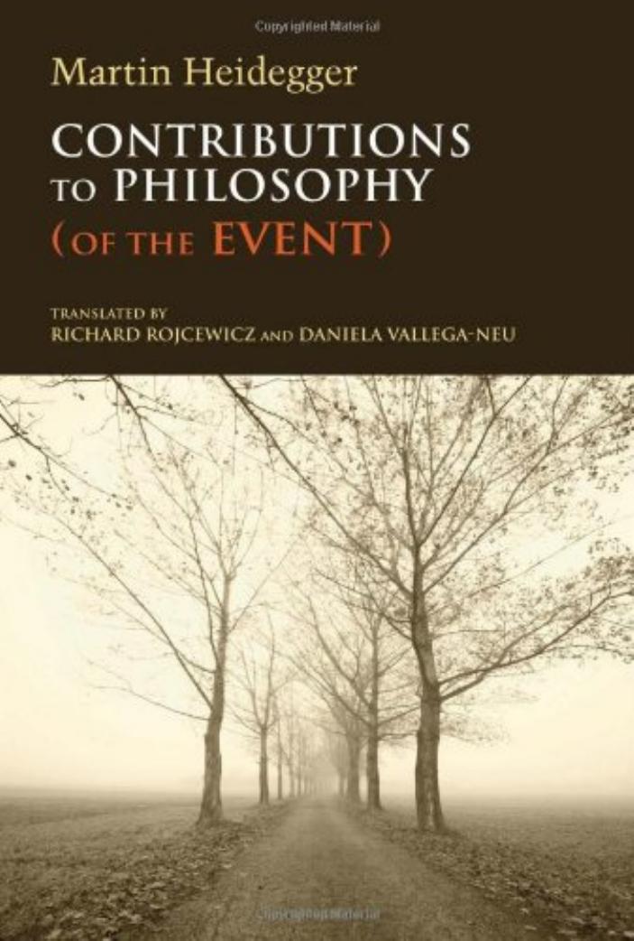 Contributions to Philosophy (Of the Event)